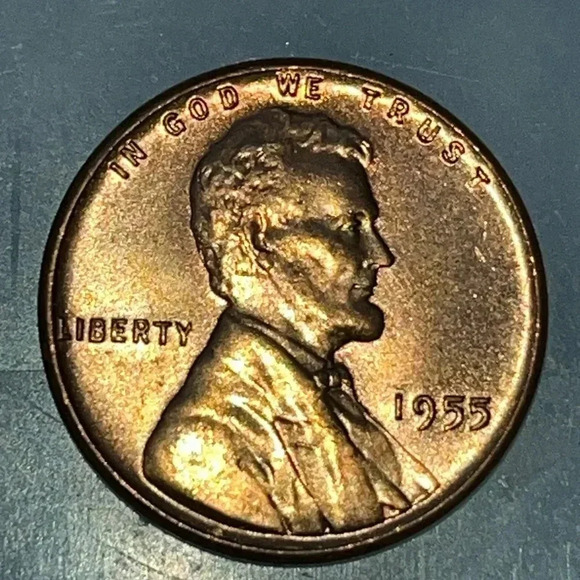 UNC 1955 Lincoln Wheat Cent Poor Man’s DDO - Picture 2 of 4